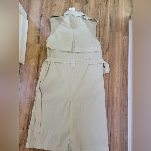 Zara SRPLS  limited edition trench dress, size S, beige - Picture 2 of 11